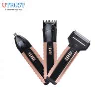 3 in 1 Cordless Floating Waterproof Electric Shaver Razor Beard Trimmer for Men