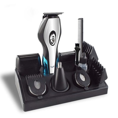 Wholesale Price Clipper 6 In 1 Hair Bear Nose Hair Trimmer All-in-1 Lithium Powered Grooming Kit