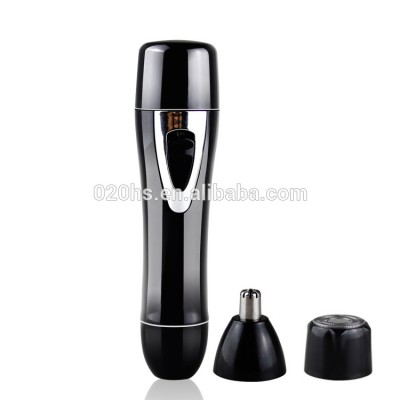 waterproof design 2 in1 facial trimmer shaver electric nose & ear trimmer